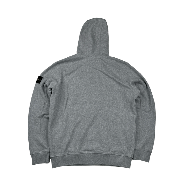 Stone Island 2023 Grey Pullover Hoodie - Large