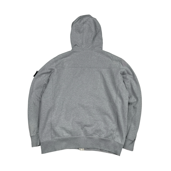 Stone Island 2013 Grey Zip Up Hoodie - XXL