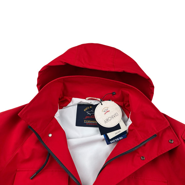 Paul & Shark Field Archive 1989 Red 2000 Save The Sea Jacket - Large