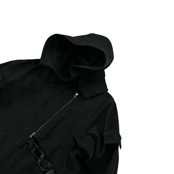 Stone Island 2012 Diagonal-R Wool Shadow Project Long Jacket - Medium