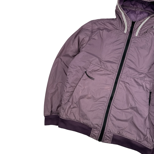 Stone Island 2020 Lavender Garment Dyed Primaloft TC Jacket - XL
