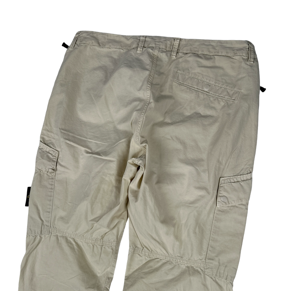 Stone Island 2018 Beige RE T Fit Cargo Trousers - Medium