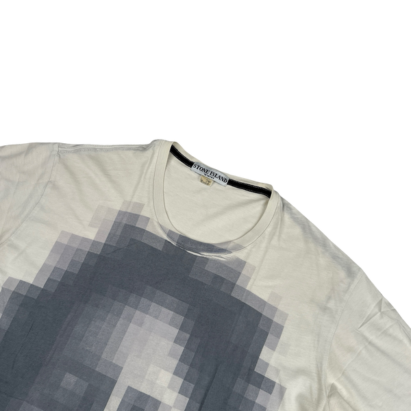 Stone Island 2010 Rare Archive Cotton Graphic T Shirt - XL