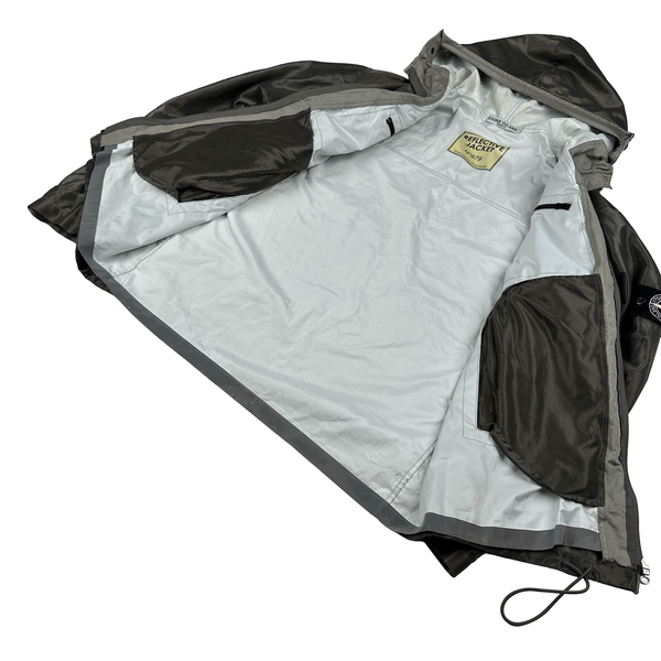 Stone Island 2006 Reflective Mesh Reflective Jacket - XXL