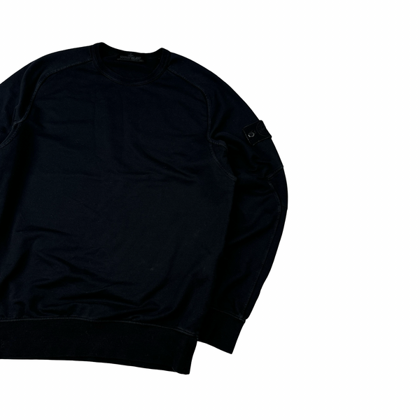 Stone Island 2020 Black Ghost Crewneck Pullover Jumper - Small