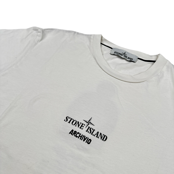 Stone Island 2015 Pure Metal Archivo Short Sleeve T Shirt - Medium