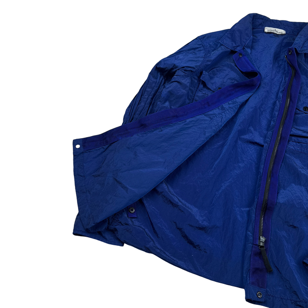 Stone Island 2015 Ultramarine Nylon Metal Overshirt - XL