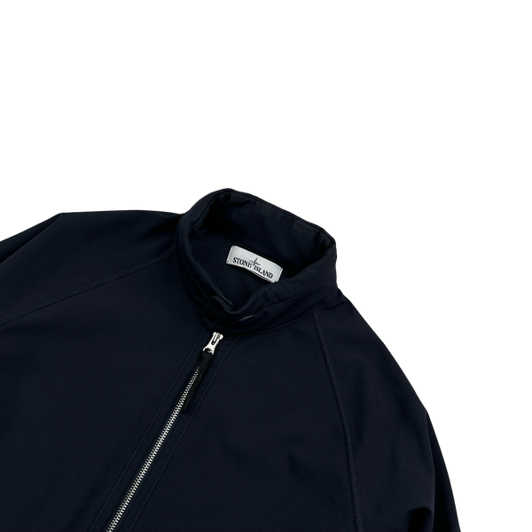 Stone Island 2018 Dark Navy Light Soft Shell R Jacket - Small