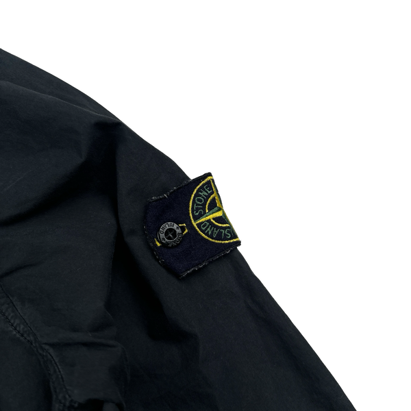 Stone Island 2017 Black Paracadute Overshirt - Small
