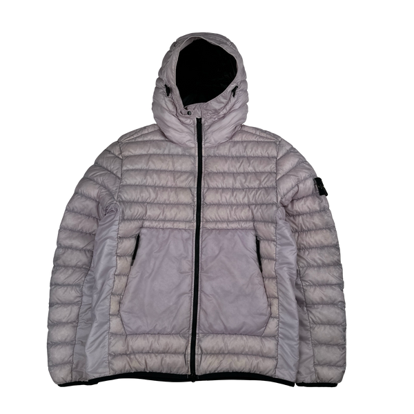 Stone Island 2022 Bio Based Ripstop Nylon Down Puffer Jacket - Medium