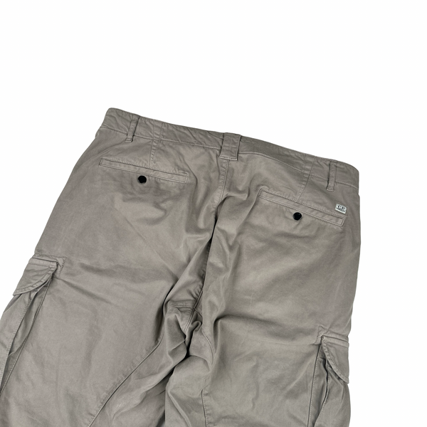 CP Company Beige Stretch Ergonomic Fit Cargo Trousers - XXL