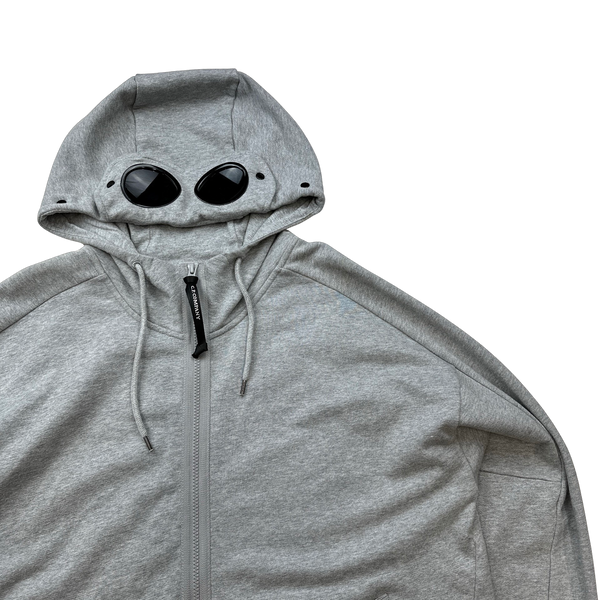 CP Company Goggle Hoodie Light Grey - XXL