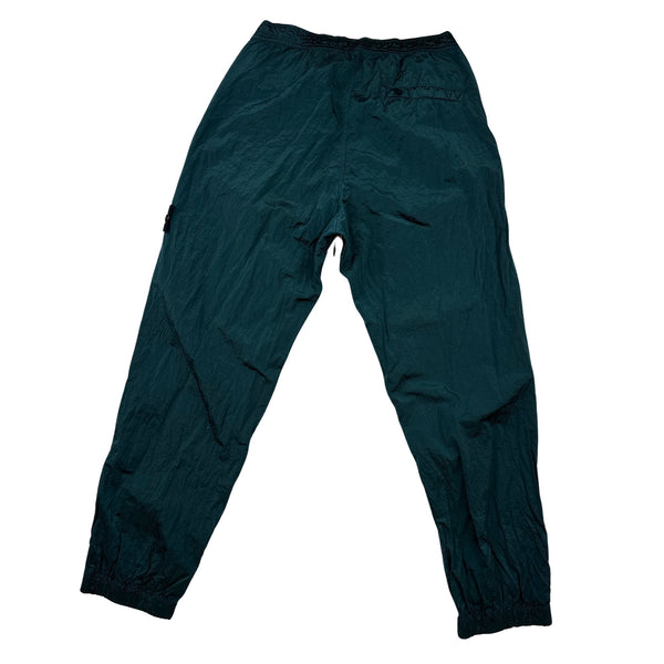 Stone Island 2023 Turquoise Nylon Metal Econyl Trousers - Medium