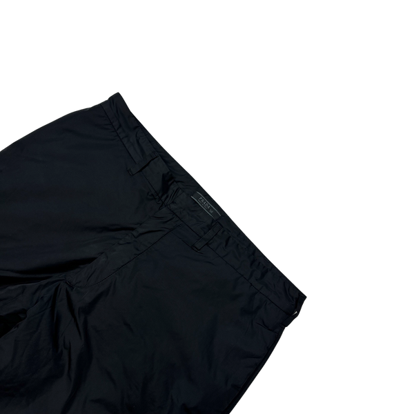 Prada Padded Slim Fit Nylon Shell Trousers - 34"