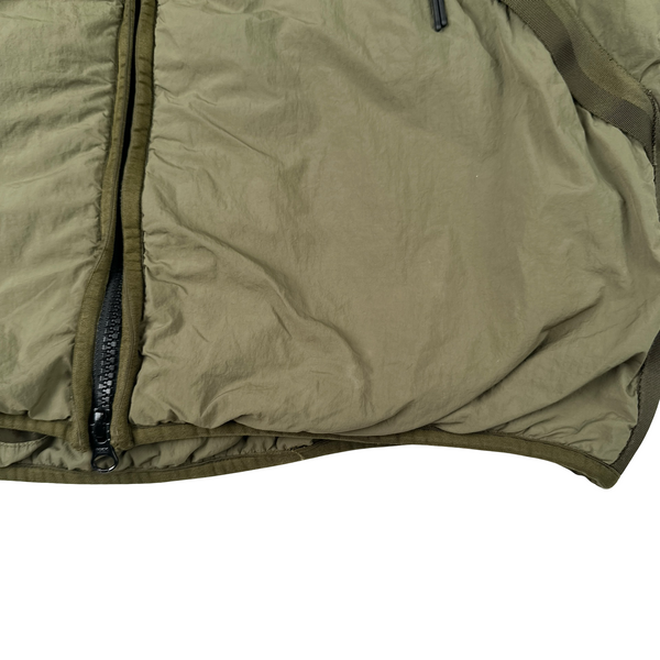CP Company Green GDP Hooded Polartec Goggle Jacket - Large