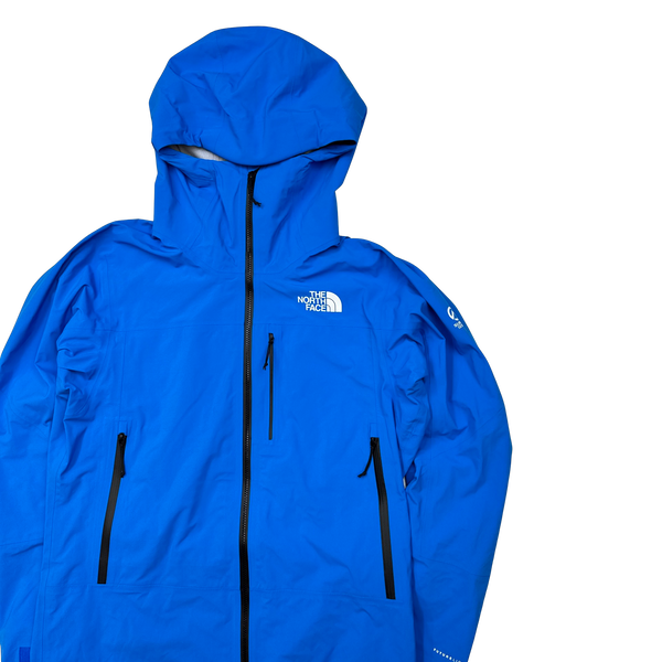 North Face Blue Gore Tex Futurelight Summit Series Hooded Jacket - Large