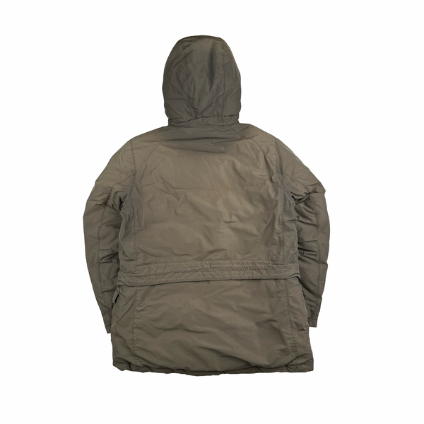 Stone Island 2014 Micro Reps Down Filled Fur Trim Parka - XL