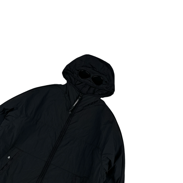 CP Company Black GDP Hooded Polartec Goggle Jacket - 3XL