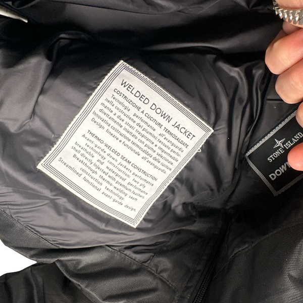 Stone Island 2010 Welded Down Balaclava Puffer Jacket - Large