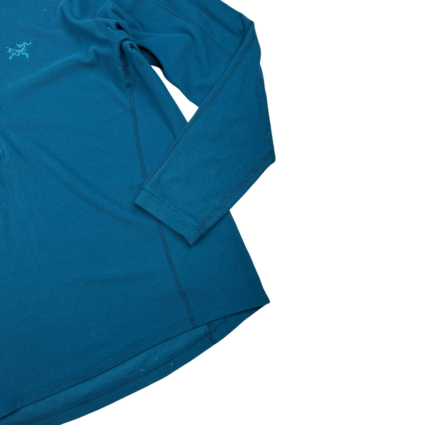 Arcteryx Blue Polartec Stretch Hoodie - XL