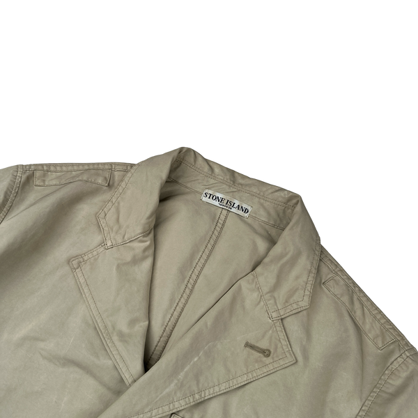 Stone Island 2010 Tan David TC Blazer Jacket - XL