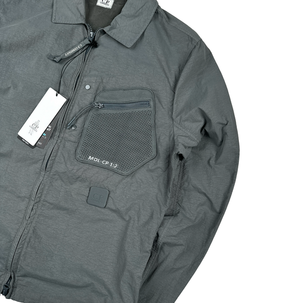 CP Company Grey Metropolis Series Overshirt - Medium