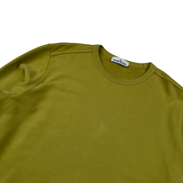 Stone Island 2019 Green Cotton Crewneck Sweatshirt - XXL