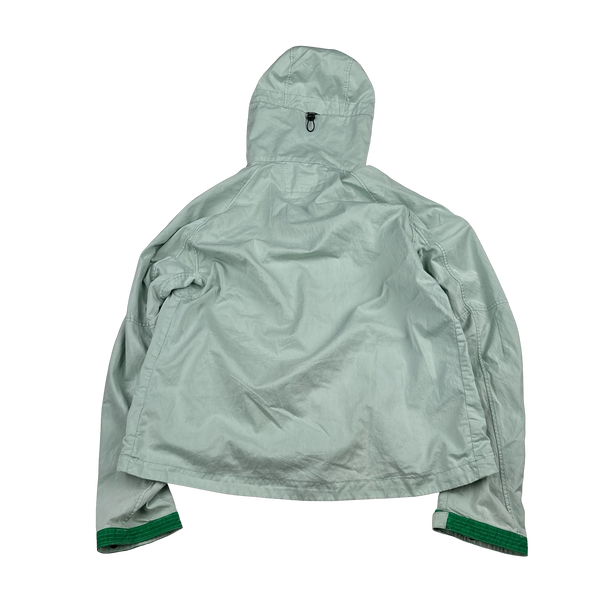 CP Company Mint Green Raso-CP Zipped Goggle Jacket - Medium