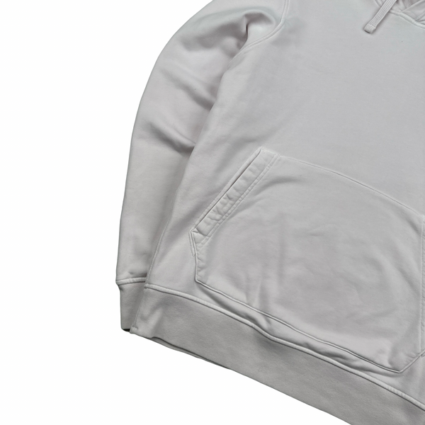 Stone Island 2022 Pale Pink Pullover Hoodie - Medium