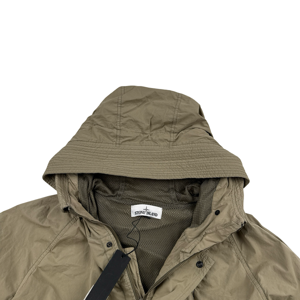Stone Island Oil David TC Fishtail Lightweight Parka Jacket - XL