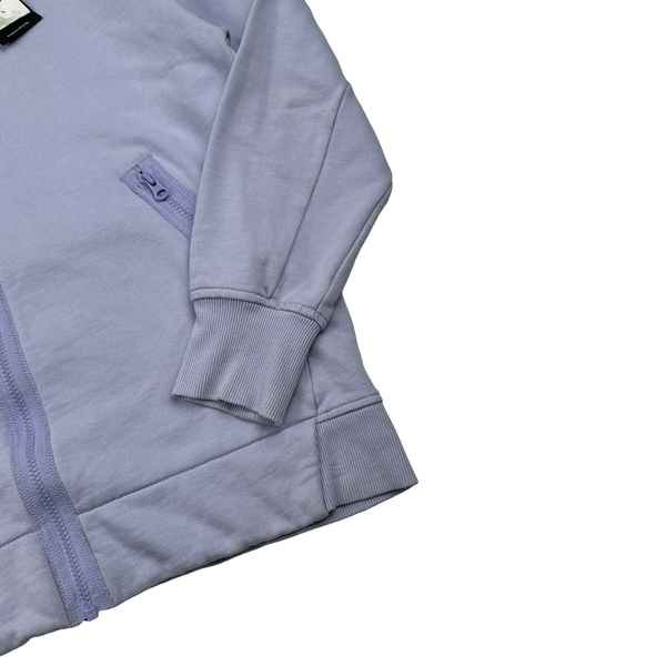 CP Company Lilac Cotton Goggle Hoodie - Medium
