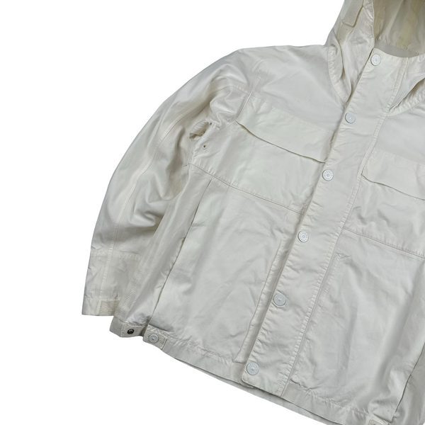 Stone Island 2011 White Ventile Ghost Jacket - XL