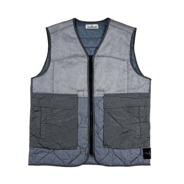 Stone Island 2021 Modified Panama 6/3 HT Nylon Primaloft TC Gilet