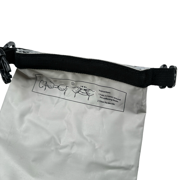 CP Company Grey Thick Nylon Spellout Mini Bag
