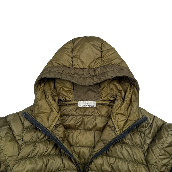 Stone Island 2018 Green Down Filled Puffer - Small