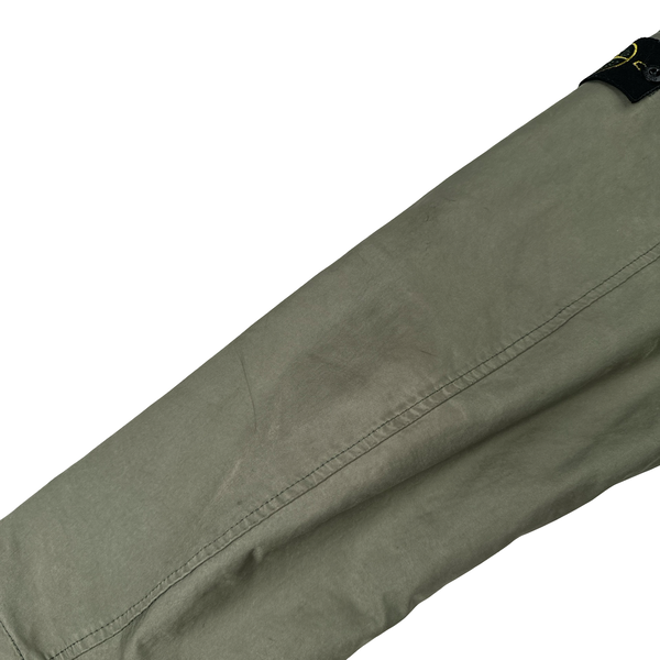 Stone Island Khaki 2019 David TC Primaloft Pea Jacket - XXL