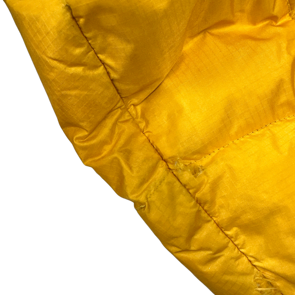 North Face Yellow Summit Series Baltoro 700 Fill Puffer Jacket - Small