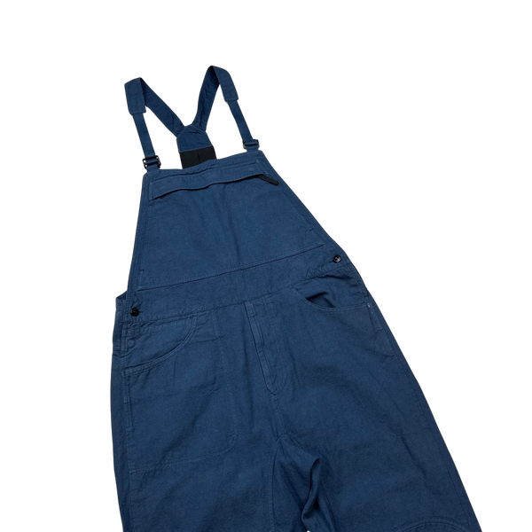 Stone Island Blue Patch Carpenter Overalls - 34"