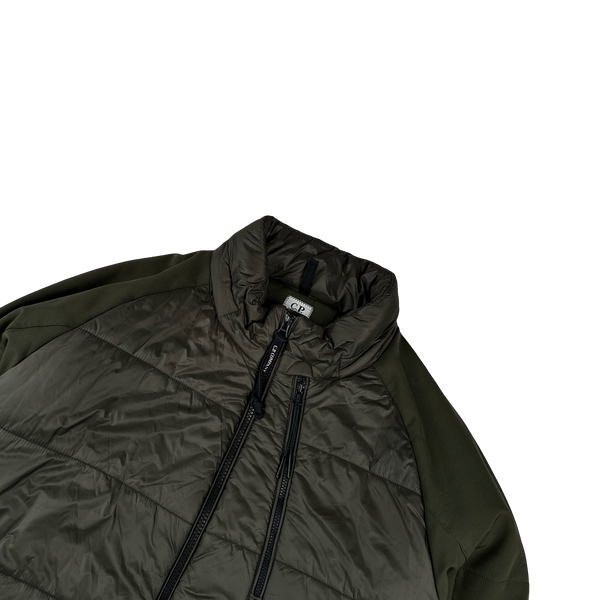 CP Company Khaki Hybrid Soft Shell Jacket - XXL