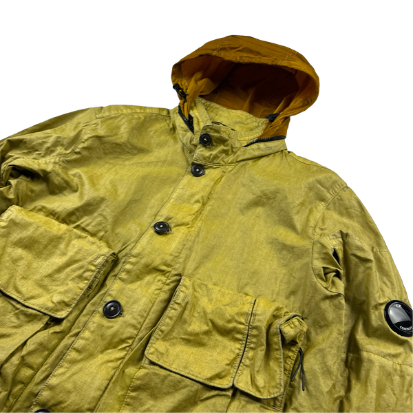 CP Company Lino Wax Green Jacket - Medium – Mat's Island