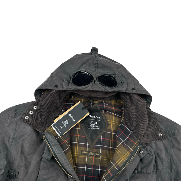 CP Company x Barbour Multi Pocket 500 Mille Waxed Jacket - Large