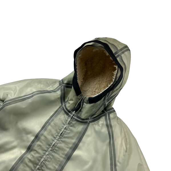 Stone Island 2015 Sherling Lined Poly Cover Jacket - XL