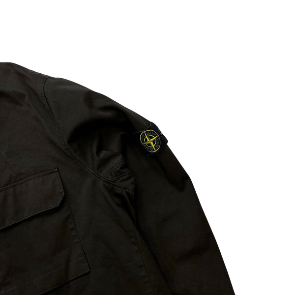 Stone Island 2005 Brown Dutch Rope Cotton Jacket - XXL