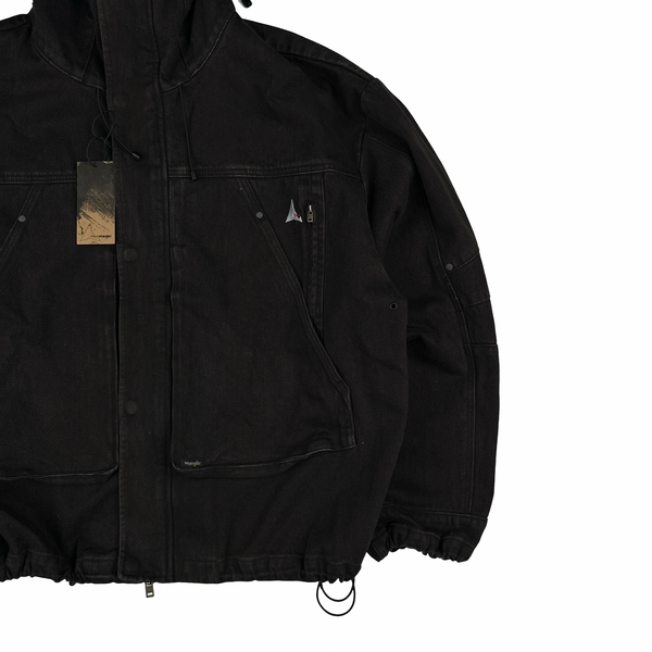 ROA X Wrangler Multi pocket Denim Zip up Jacket - Large
