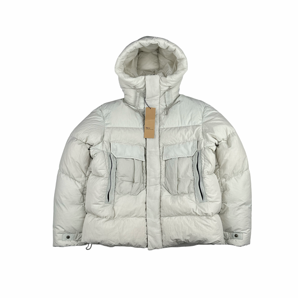 Ten C Military Rip Stop Karakorum Down Anora Puffer Jacket - Medium