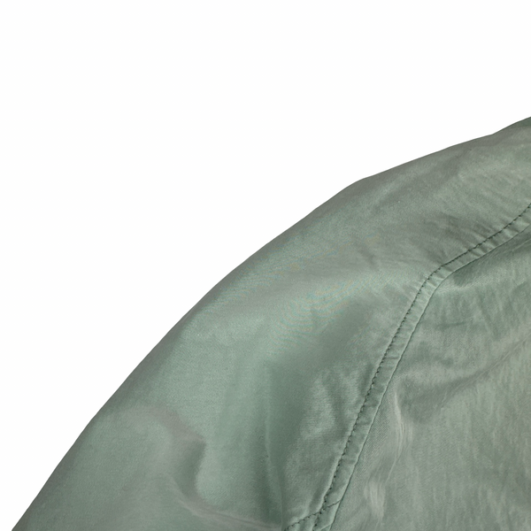 CP Company Mint Green Raso-CP Zipped Goggle Jacket - Small