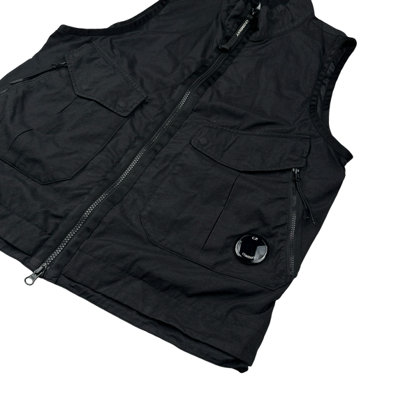 CP Company Black Taylon P Utility Vest - Medium