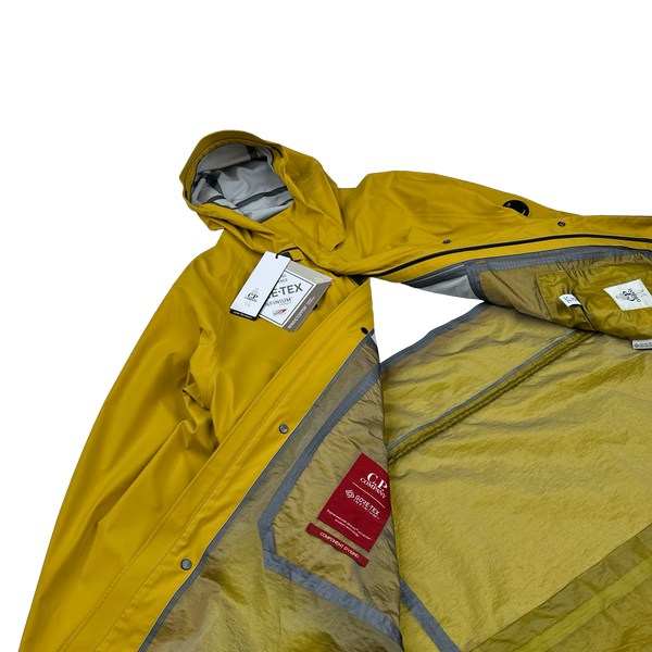 CP Company Yellow Gore-Tex Infinium Waterproof Lens Viewer Jacket - XXL