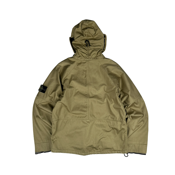 Stone Island 2004 Beige Raso Floccato Riot Mask Sniper Jacket - Medium