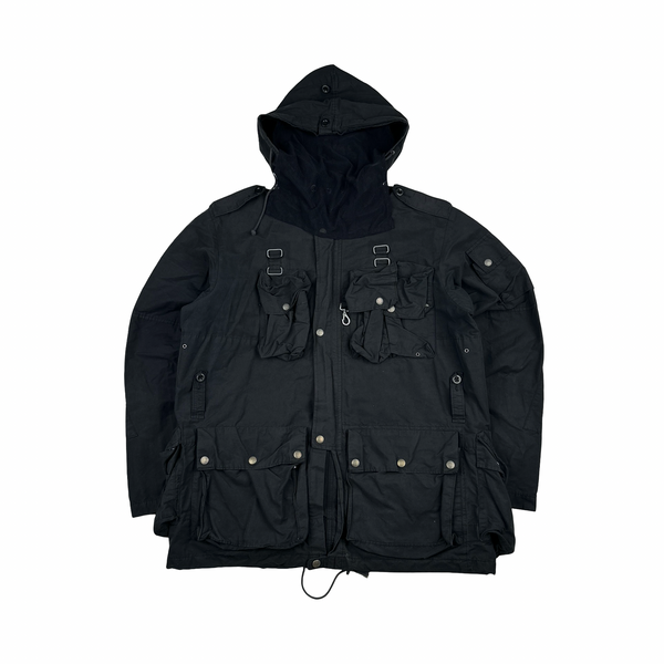 Ralph Lauren Multi Pocket Mesh Face Covering Cotton Jacket - Medium